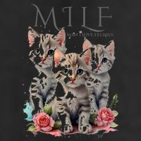 Man I Love Felines 7 Panel Mesh Trucker Snapback Hat