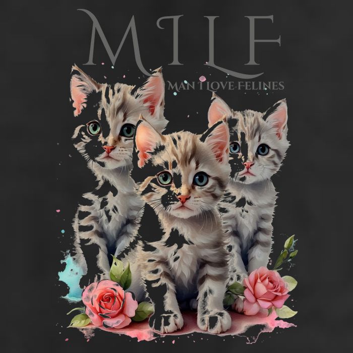 Man I Love Felines 25L Jumbo Tote