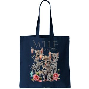 Man I Love Felines Tote Bag