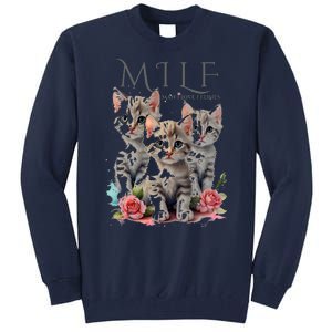 Man I Love Felines Tall Sweatshirt