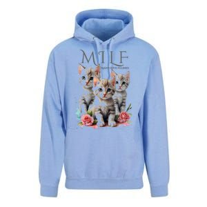 Man I Love Felines Unisex Surf Hoodie