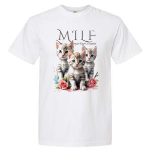 Man I Love Felines Garment-Dyed Heavyweight T-Shirt