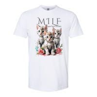 Man I Love Felines Softstyle CVC T-Shirt