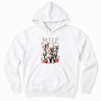Man I Love Felines Hoodie