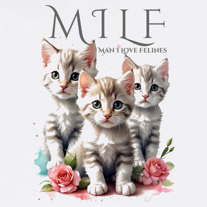 Man I Love Felines Sweatshirt