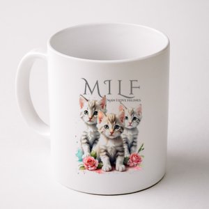 Man I Love Felines Coffee Mug