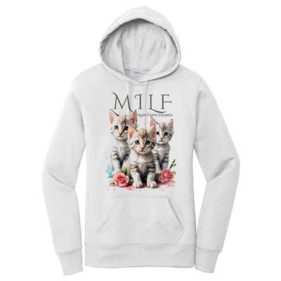 Man I Love Felines Women's Pullover Hoodie