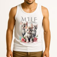 Man I Love Felines Tank Top