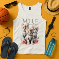 Man I Love Felines Tank Top
