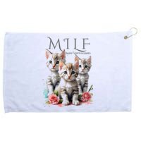 Man I Love Felines Grommeted Golf Towel