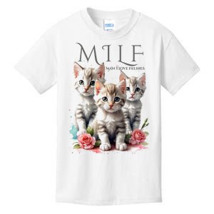 Man I Love Felines Kids T-Shirt