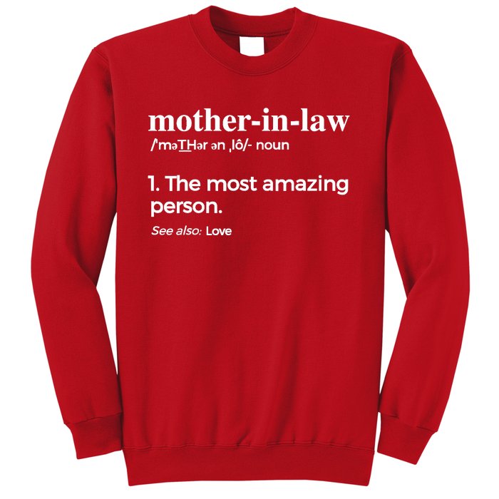 Mother In Law, Mom & Mothers-In- Law Sweatshirt