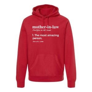 Mother In Law, Mom & Mothers-In- Law Premium Hoodie