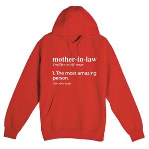 Mother In Law, Mom & Mothers-In- Law Premium Pullover Hoodie