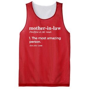 Mother In Law, Mom & Mothers-In- Law Mesh Reversible Basketball Jersey Tank