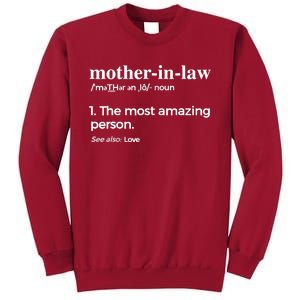 Mother In Law, Mom & Mothers-In- Law Tall Sweatshirt