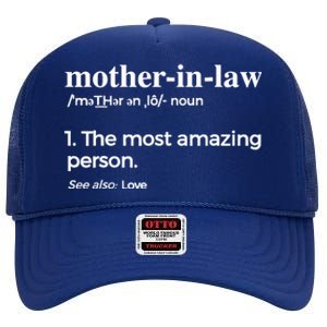 Mother In Law, Mom & Mothers-In- Law High Crown Mesh Back Trucker Hat