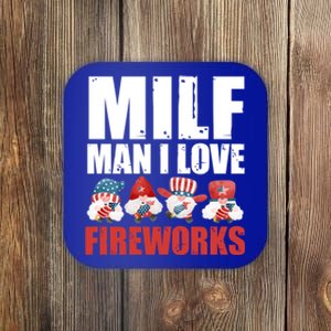 Milf I Love Fireworks Fireworks Director Usa Great Gift Coaster