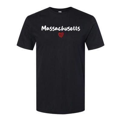 Massachusetts I Love Massachusetts Classic Softstyle CVC T-Shirt