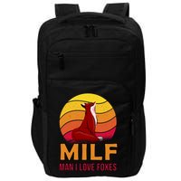 Man I Love Foxes MILF Impact Tech Backpack