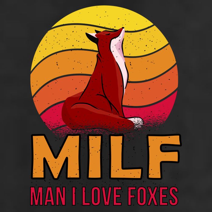 Man I Love Foxes MILF 11oz C Handle Ceramic Mug