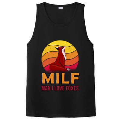 Man I Love Foxes MILF PosiCharge Competitor Tank