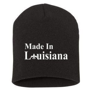 Made In Louisiana Fleur Southern Gulf Coast Resident Short Acrylic Beanie