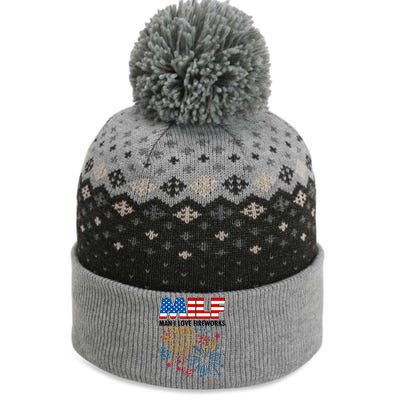 MILF Man I Love Firework The Baniff Cuffed Pom Beanie