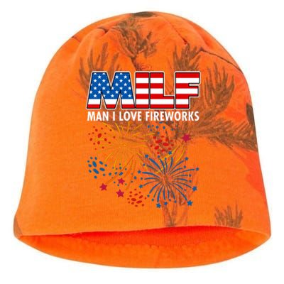 MILF Man I Love Firework Kati - Camo Knit Beanie