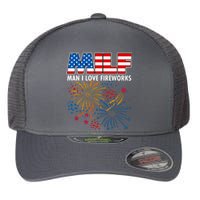 MILF Man I Love Firework Flexfit Unipanel Trucker Cap