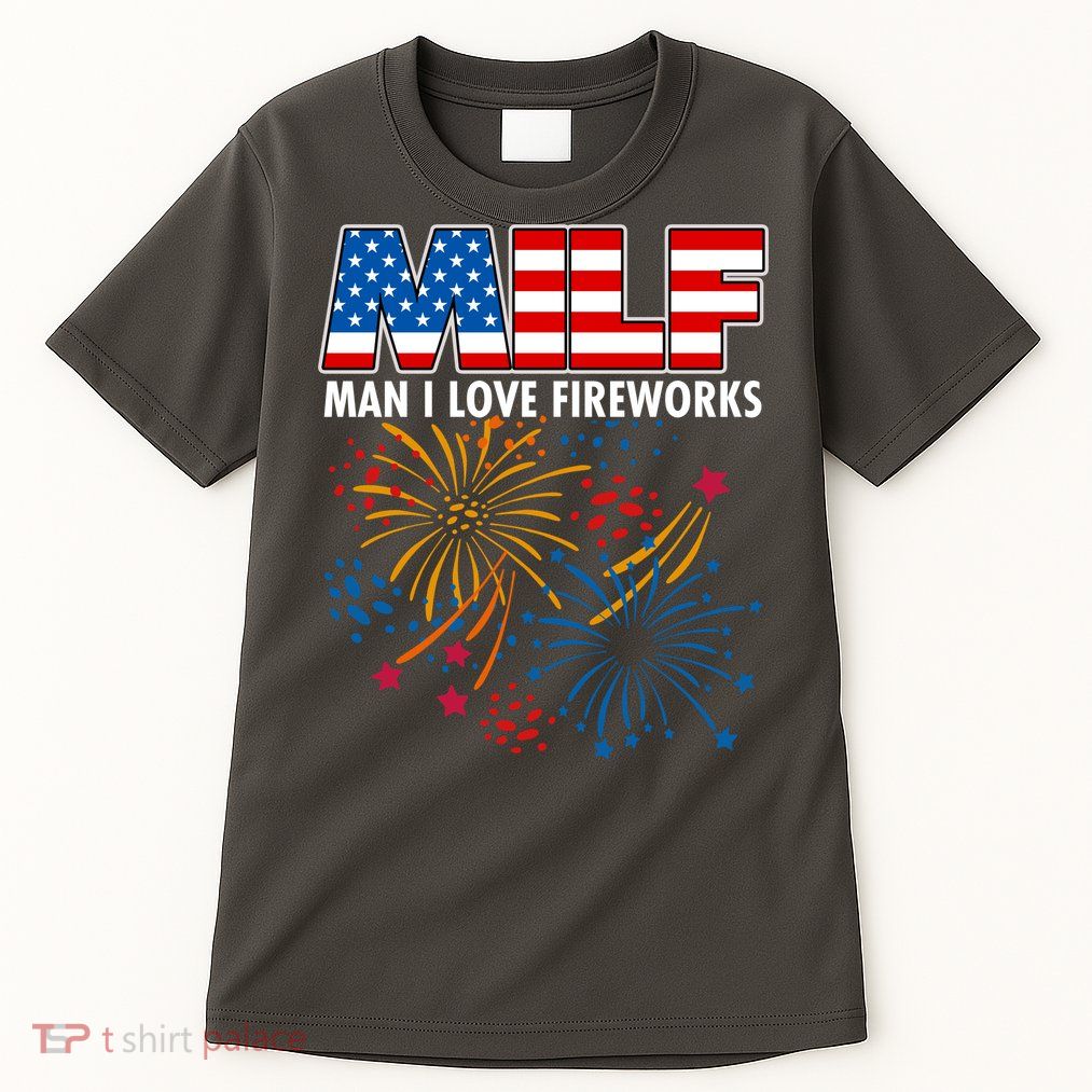 MILF Man I Love Firework Tall T-Shirt