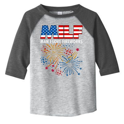 MILF Man I Love Firework Toddler Fine Jersey T-Shirt