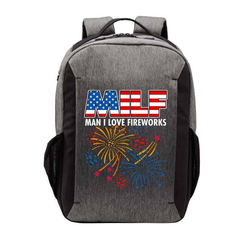 MILF Man I Love Firework Vector Backpack