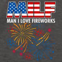 MILF Man I Love Firework Vector Backpack