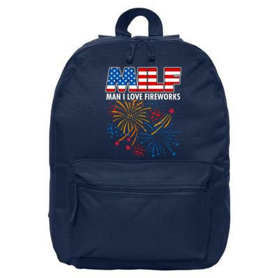 MILF Man I Love Firework 16 in Basic Backpack