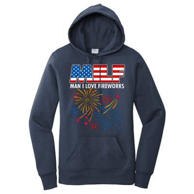 MILF Man I Love Firework Women's Pullover Hoodie