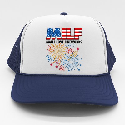 MILF Man I Love Firework Trucker Hat