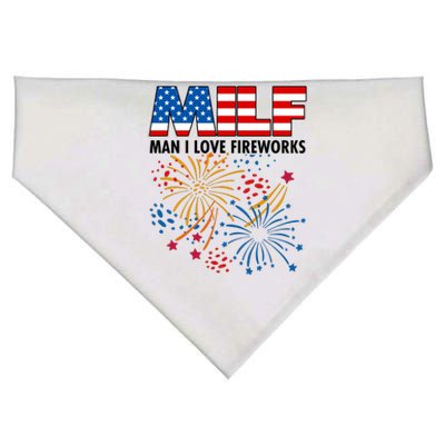 MILF Man I Love Firework USA-Made Doggie Bandana