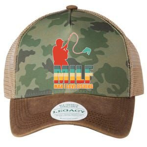 MILF Man I Love Fishing Legacy Tie Dye Trucker Hat