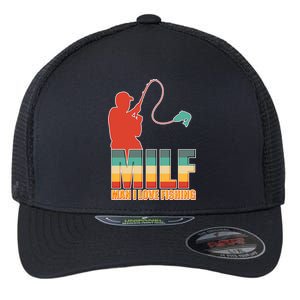 MILF Man I Love Fishing Flexfit Unipanel Trucker Cap