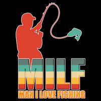 MILF Man I Love Fishing Backpack