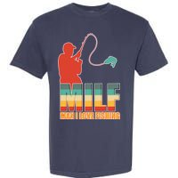 MILF Man I Love Fishing Garment-Dyed Heavyweight T-Shirt