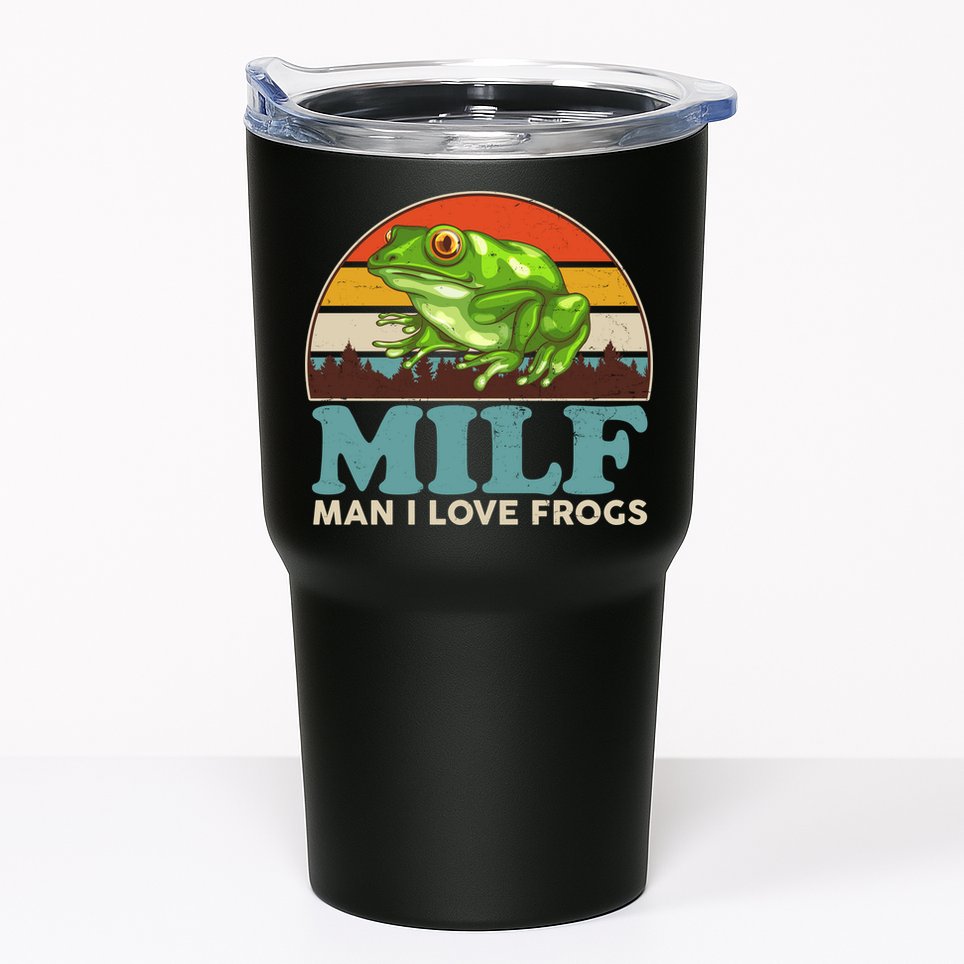 MILF Man I Love Frogs Tumbler