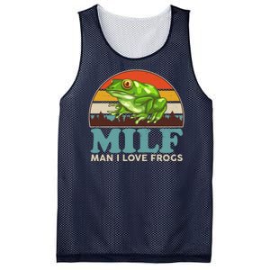 MILF Man I Love Frogs Mesh Reversible Basketball Jersey Tank