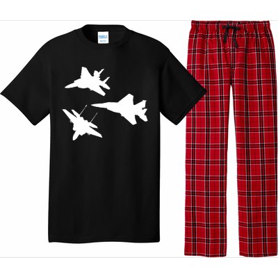 Military Fighter Jets Pajama Set