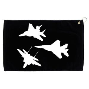 Military Fighter Jets Grommeted Golf Towel