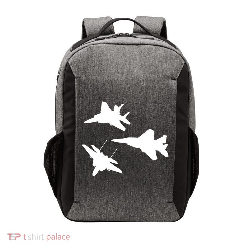 Military Fighter Jets Vector Backpack