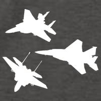 Military Fighter Jets Vector Backpack