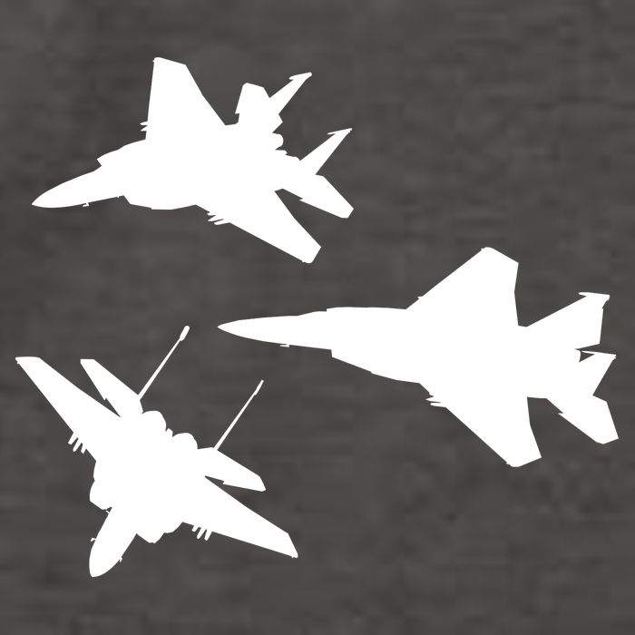 Military Fighter Jets Vector Backpack