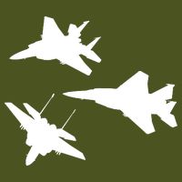 Military Fighter Jets Sustainable Bucket Hat